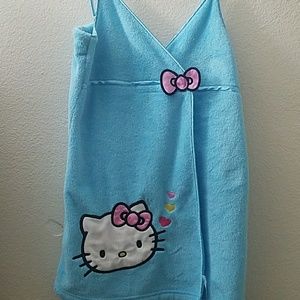 Hello kitty bath robe
